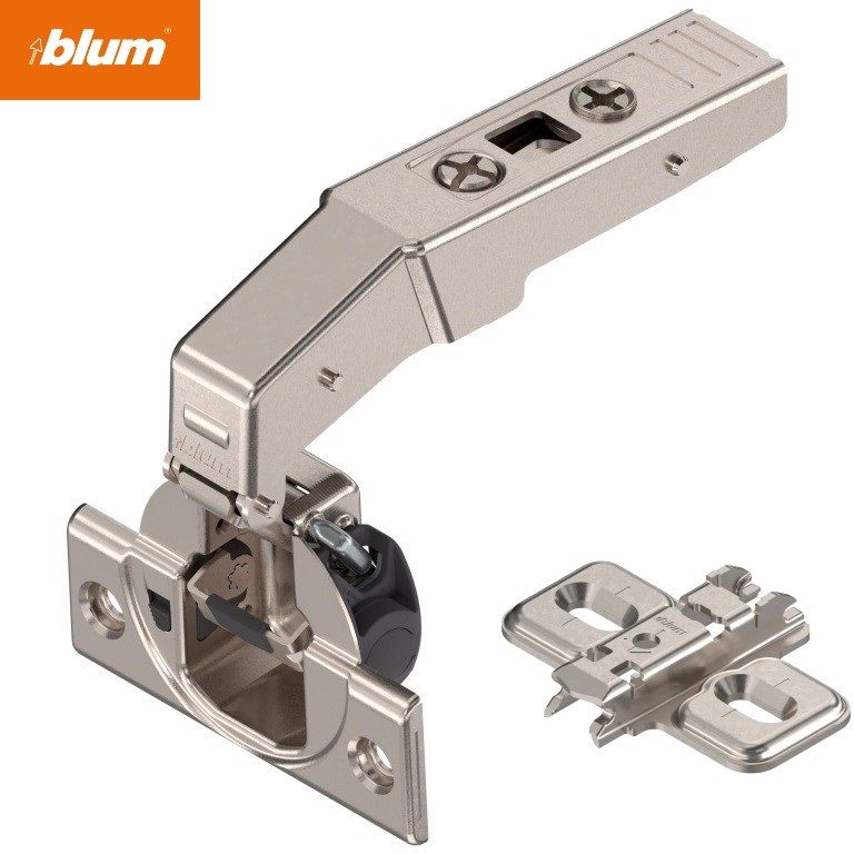 Blum Frenli Sabit Kapak 90 Derece Menteşe Ve Tabanı Clıp