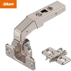 Blum Frensiz Sabit Kapak 90 Derece Menteşe Ve Tabanı Clıp