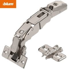 Blum Frensiz 155° Düz Menteşe Ve Tabanı Clıp
