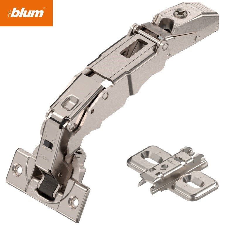 Blum Frenli 155° Düz Menteşe Ve Tabanı Clıp