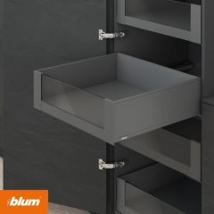 Blum Legrabox İç Çekmece Pure C Yüksek Camlı 500 Mm Orion Gri